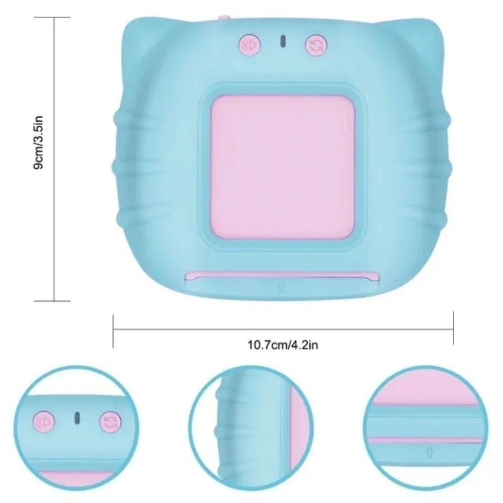 Card‎ Early Educational Device blue and pink colors educational toys.